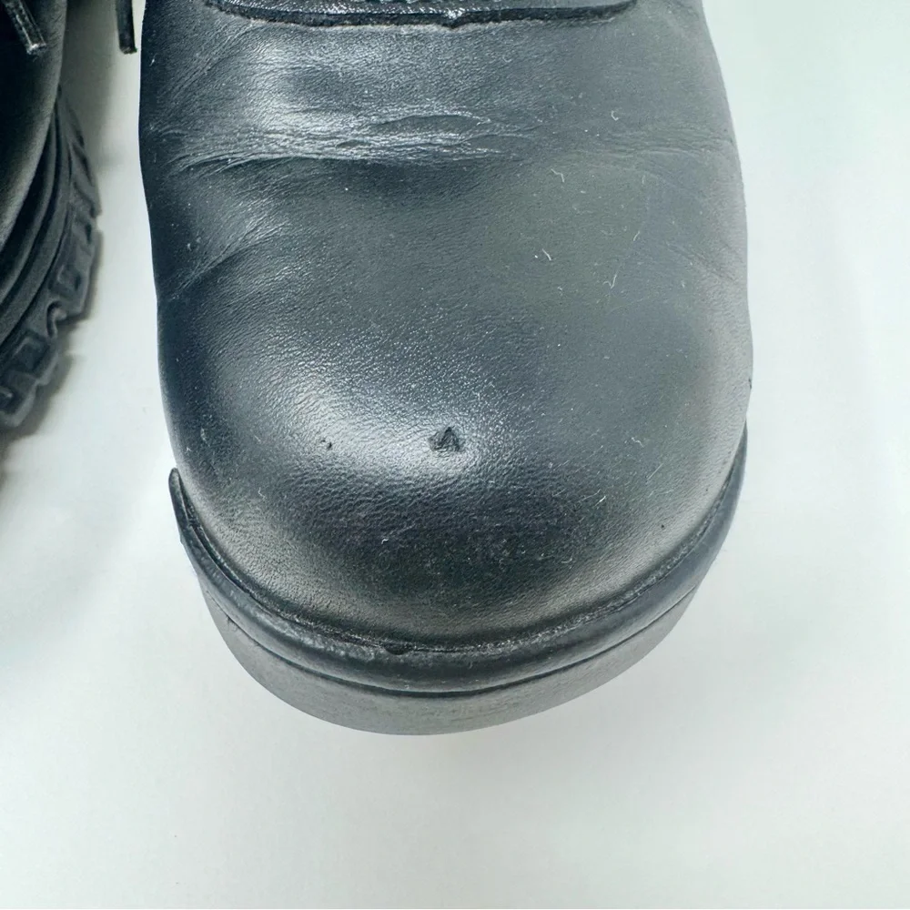 Bates Black Military Tactical Combat Style Leather Boots 8